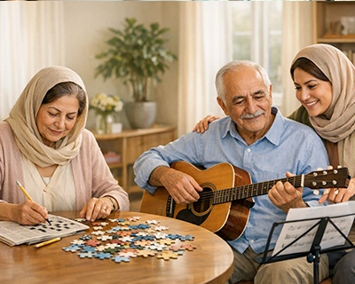 تمرین‌های تقویت حافظه سالمندان